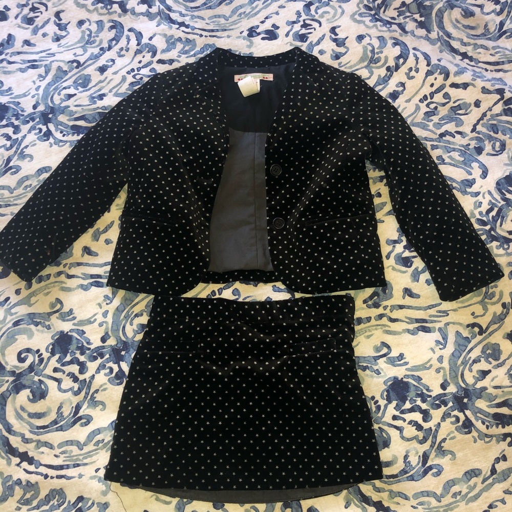 Bonpoint jacket and skirt